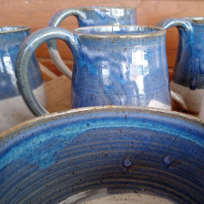 Blue & White Mug - Large