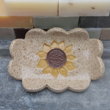Sunflower Soap Dish